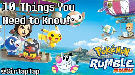 Pokémon Rumble Rush Guide - Quick Start & Event Info – SerTapTap - Game Guides & Articles