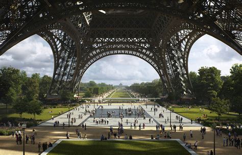 Council of Paris approves plans for the greening of the Eiffel Tower Site