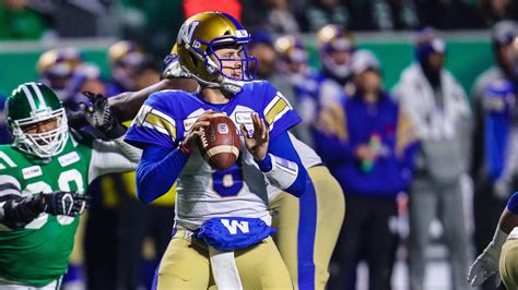 Zach Collaros, Winnipeg Blue Bombers win CFL's Grey Cup against Ticats