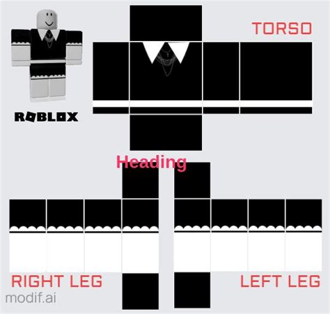 Roblox Avatar Black Suit