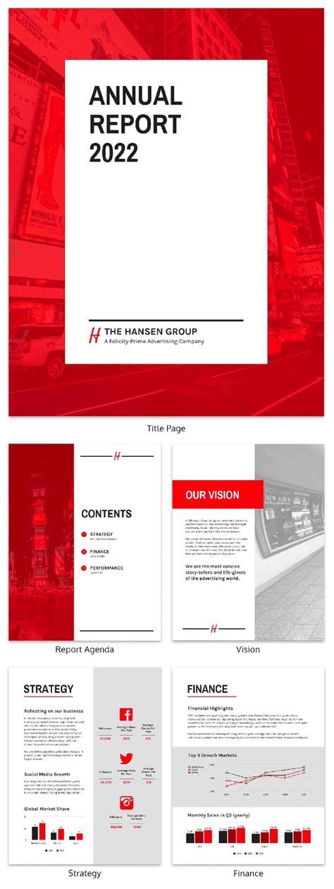 Annual Report Design Templates & Examples - Venngage