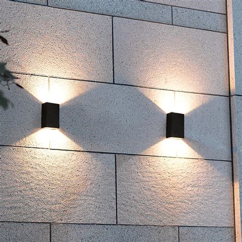 6W LED Wall Light Outdoor Waterproof IP65 Wall Lamp Indoor Sconce ...