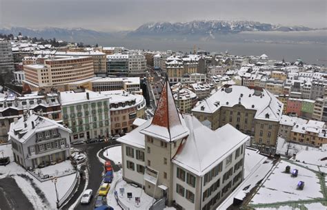 Lausanne in winter | المرسال