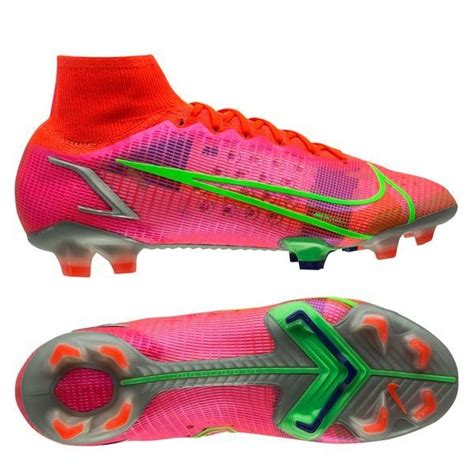 Nike Mercurial Superfly 8 Elite FG Spectrum - Röd/Silver | www ...