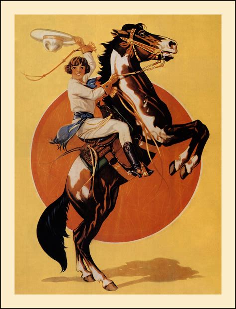 The Pictorial Arts: March 2011 | Cowgirl art, Rodeo poster, Cowboy art