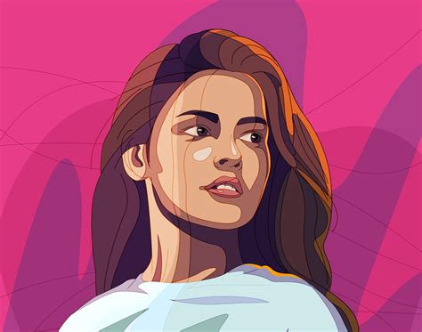 Speed Art - Vector Portrait Illustration | Adobe illustrator portrait ...