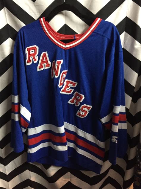 New York Rangers Nhl Starter Hockey Jersey | Boardwalk Vintage