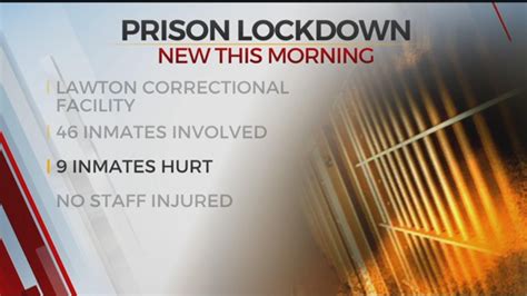 Lawton Prison On Lockdown After Inmate Fight