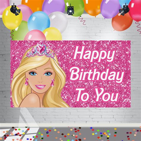 BARBIE THEME PRINTABLE BACKDROP BANNER BIRTHDAY POSTER PRINTABLE | lupon.gov.ph