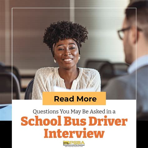 Questions You May Be Asked in a School Bus Driver Interview - You Behind The Wheel