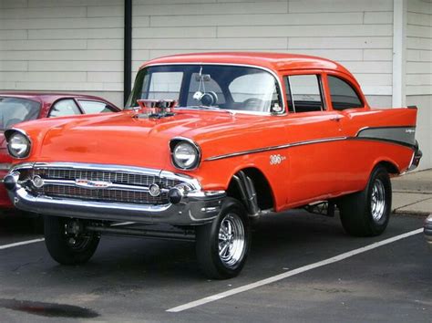 '57 Chevy street gasser | 50's Chevy Gassers | Pinterest