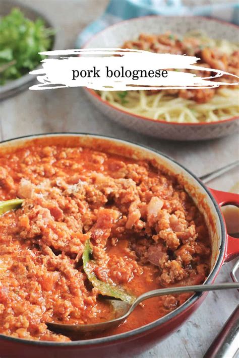 Easy Pork Bolognese Recipe - Effortless Foodie