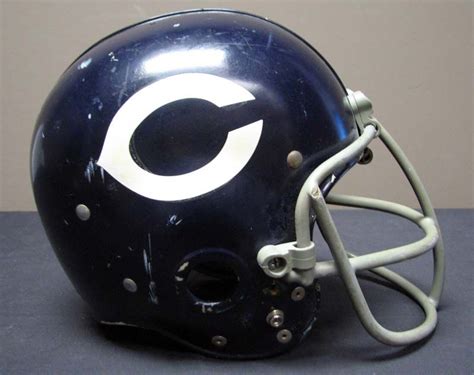 Lot Detail - Early 1970s Chicago Bears Game-Used Football Helmet ...