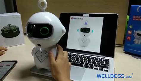 Kid Toys Ai Intelligent Companion Robot With Led Eyes English Learning ...