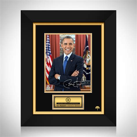 President Barack Obama Oval Office Photo Limited Signature Edition Stu - RARE-T