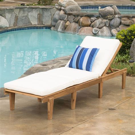 Outdoor Chaise Lounge Chair - Darlee Monterey Chaise Lounge Chair ...