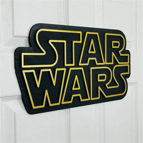 Star Wars Sign Decoration Jedi Theme Room Star Wars Party | Etsy