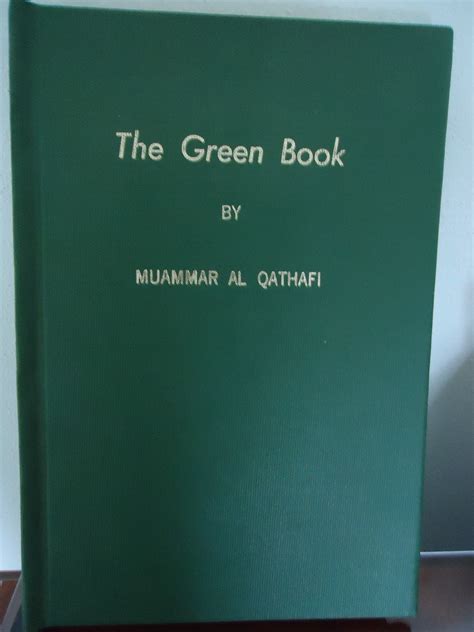 Gaddafi Green Book