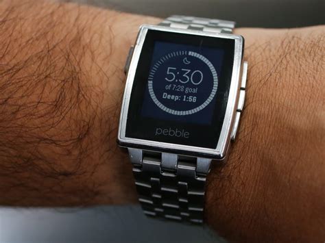 Pebble Steel Smartwatch Review PCMag, 43% OFF