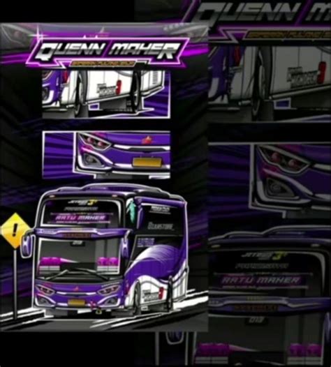 vector bus ratu maher | Merek mobil, Penyimpanan foto, Pariwisata