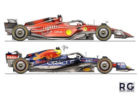 RosF1Design on Instagram: “Ferrari F1-75 vs Red Bull RB18 . . . . . #F1 ...