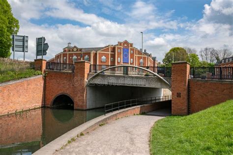 Stroud Brewery Bridge Over a Restored Section of the Stroudwater Canal, Wallbridge, Stroud ...