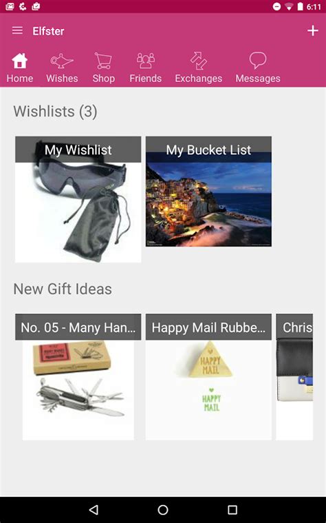 Elfster Secret Santa Generator and Wish List App - Android Apps on Google Play