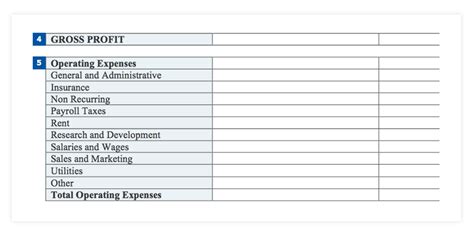 Profit and Loss Statement Template | Create a P&L | FormSwift