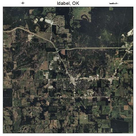 Aerial Photography Map of Idabel, OK Oklahoma