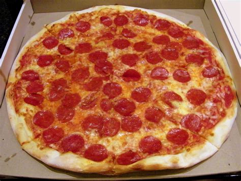 New York Style Pizza is my absolute favorite! Cheese or Pepperoni for the topping! Yes, I admit ...