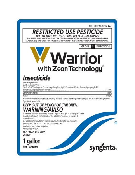 Insecticide 1 gallon - Syngenta Crop Protection