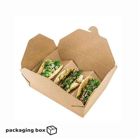 Kraft Taco Box - Packaging Box