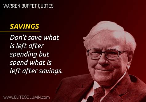 51 Warren Buffett Quotes That Will Motivate You (2023) | EliteColumn | Saving quotes, Finance ...