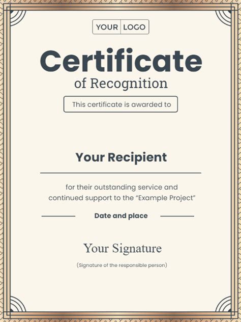 Certificate Of Appreciation Wording For Employees