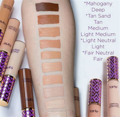 What Shades Do The Tarte Cosmetics Shape Tape Concealers Come In? They ...