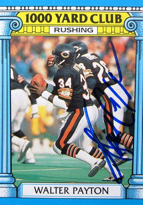 Walter Payton | PSA AutographFacts℠