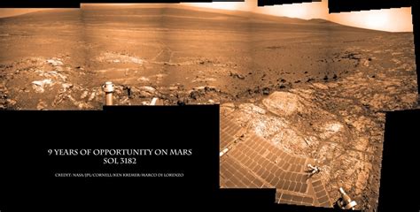 Opportunity Rover Starts Year 10 on Mars with Remarkable Science Discoveries - Universe Today