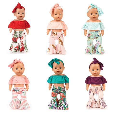 Fashion Dolls Suits Fit For 43cm Baby Doll Doll Reborn Baby Clothes 17 ...