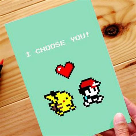 Pikachu birthday card cute pokemon birthday card i got chu something ...