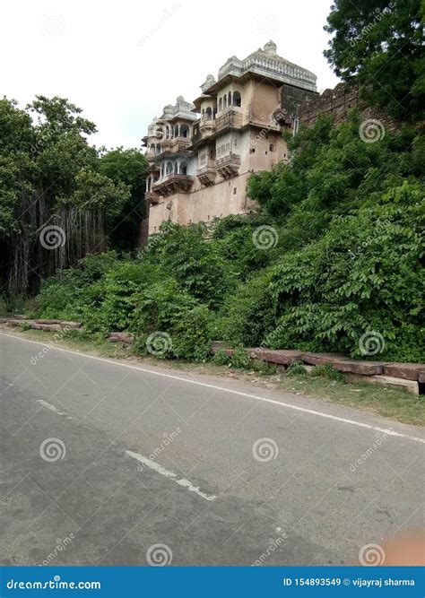 The back side of kota fort stock image. Image of kota - 154893549