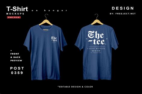 Free T-Shirt Mockup PSD