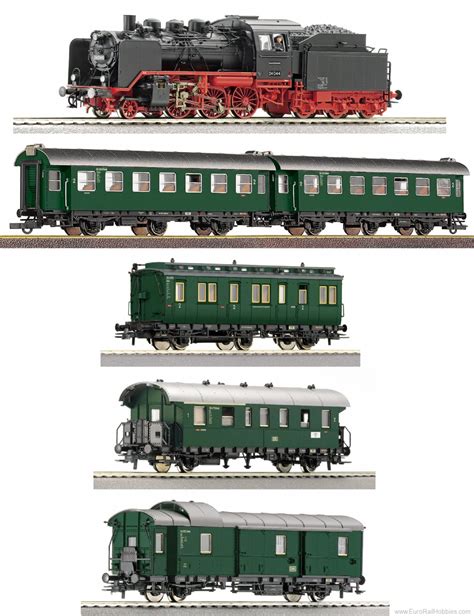 Roco 61404 HO BR 24 Steam Passenger Train Set