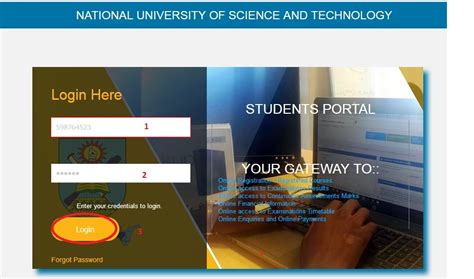 nust.ac.zw Students Online Registration Zimbabwe : National University of Science & Technology ...