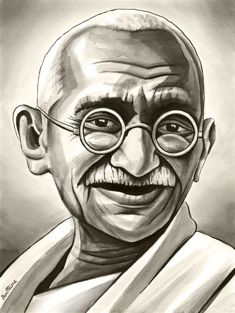 Mahatma Gandhi Drawing at GetDrawings | Free download