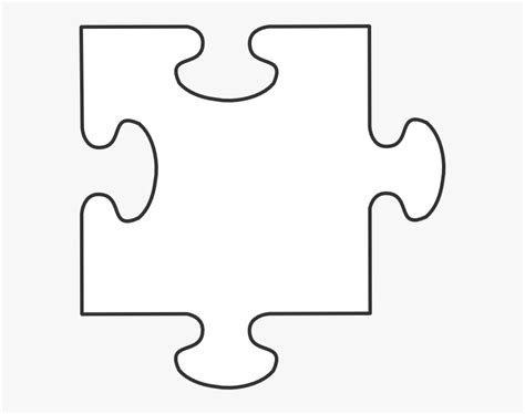 Puzzle Piece Png - Autism Awareness Puzzle Piece Coloring Page ...