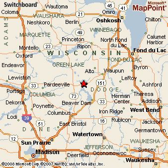 Fox Lake, Wisconsin Area Map & More