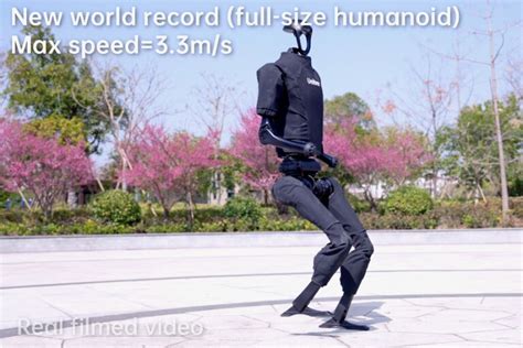 Video: Unitree H1 humanoid breaks world speed record and tackles stairs