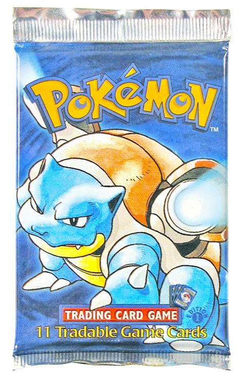 WOTC Pokemon Base Set 1 Booster Pack - 1st Edition | DA Card World