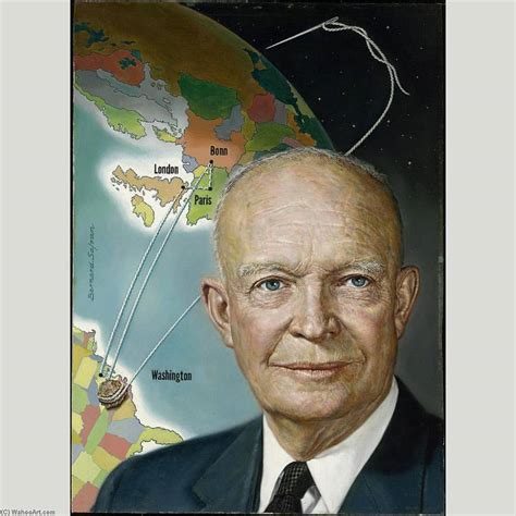Art Reproductions Dwight D. Eisenhower, 1959 by Bernard Safran (Inspired By) (1924-1995 ...