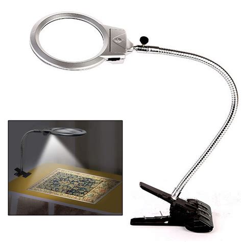 Lelinta Magnifying Glass Led Lamp Lighted Magnifier With Stand And Clamp | Free Download Nude ...